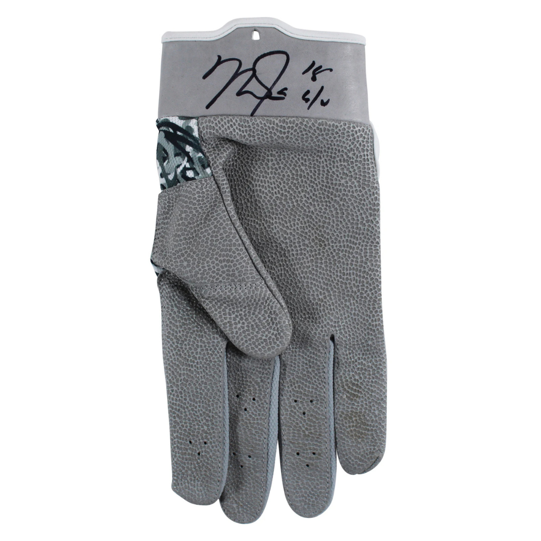 Mike Trout Signed 2018 Game Used Nike Batting Glove with Beckett COA